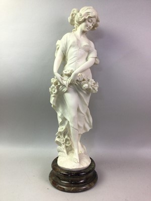 Lot 156 - RESIN FIGURE OF A FEMALE
