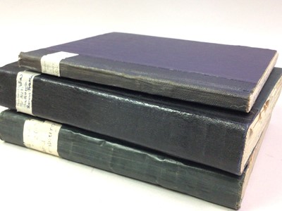 Lot 178 - COLLECTION OF TRAVEL DIARIES