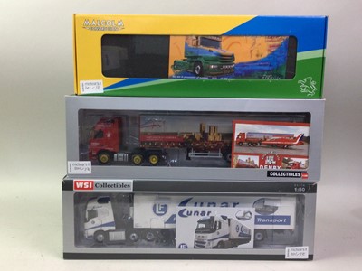 Lot 201 - GROUP OF DIECAST MODEL LORRIES