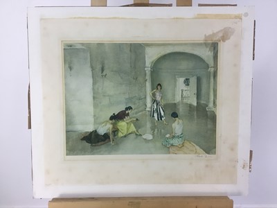 Lot 213 - THREE RUSSELL FLINT PRINTS