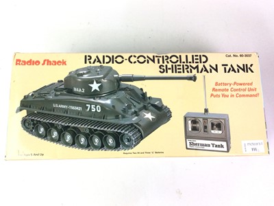 Lot 111 - RADIO SHACK REMOTE CONTROL TANK