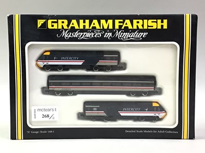 Lot 268 - TWO GRAHAM FARISH MASTERPIECES IN MINIATURE N-GUAGE SETS