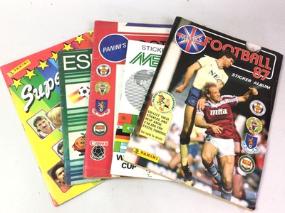Lot 119 - COLLECTION OF FOOTBALL STICKER ALBUMS