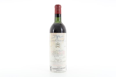 Lot 6 - CHATEAU ROTHSCHILD 1962 PAUILLAC 1ER GRAND CRU CLASSE