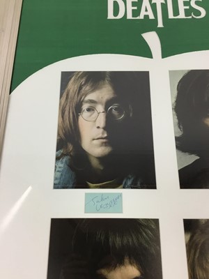 Lot 263 - THE BEATLES AUTOGRAPH MONTAGE