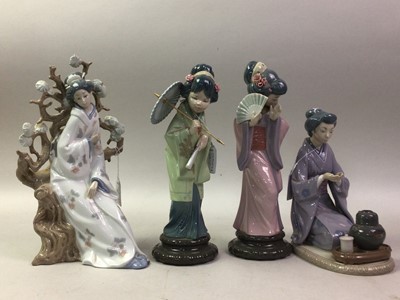 Lot 306 - GROUP OF LLADRO CHINESE INSPIRED FIGURES