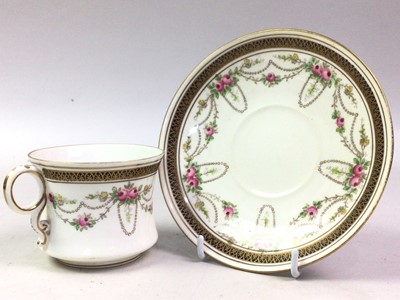 Lot 235 - GD&C LIMOGES PART TEA SERVICE