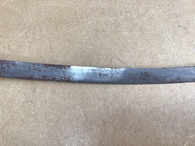 Lot 356 - TWO INDIAN TULWAR SWORDS