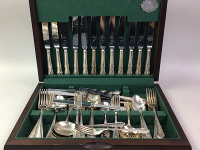 Lot 287 - COLLECTION OF SILVER PLATED CUTLERY
