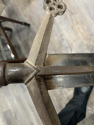 Lot 316 - SCOTTISH CLAYMORE SWORD
