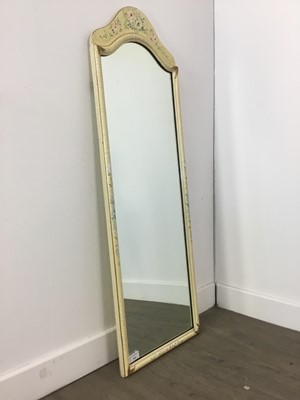 Lot 288 - PAINTED WALL MIRROR