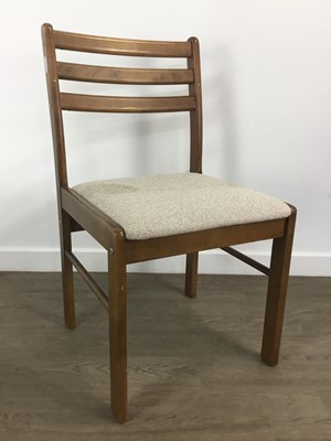 Lot 360 - SET OF FOUR DINING CHAIRS