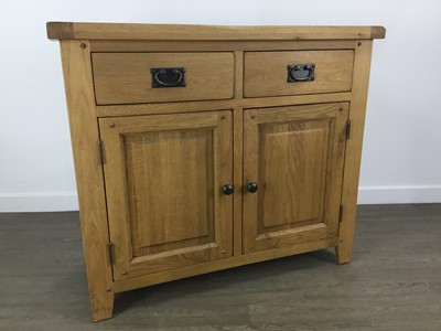 Lot 333 - MODERN OAK SIDEBOARD