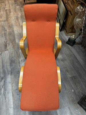 Lot 527 - AFTER MARCEL BREUER (HUNGARIAN-GERMAN, 1902-81), LONG CHAIR