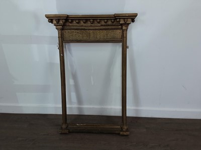 Lot 365 - REGENCY GILT MIRROR FRAME