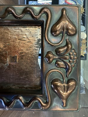Lot 531 - PAIR OF ARTS & CRAFTS COPPER PHOTOGRAPH FRAMES
