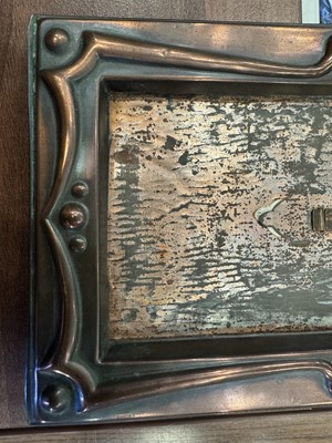 Lot 531 - PAIR OF ARTS & CRAFTS COPPER PHOTOGRAPH FRAMES