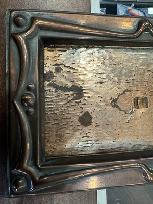 Lot 531 - PAIR OF ARTS & CRAFTS COPPER PHOTOGRAPH FRAMES