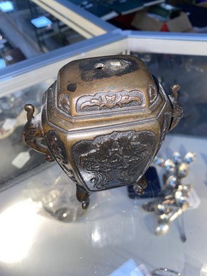 Lot 380 - CHINESE CLOISONNE URN AND COVER