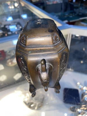 Lot 380 - CHINESE CLOISONNE URN AND COVER