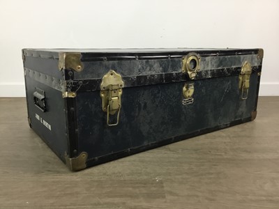 Lot 402 - TWO LARGE TRAVEL TRUNKS