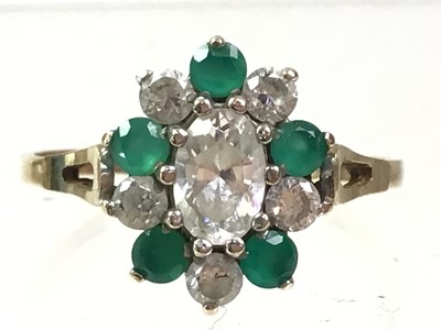 Lot 472 - TWO GEM SET RINGS