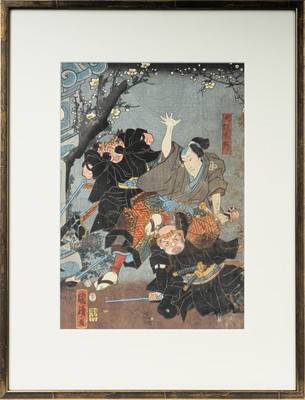 Lot 1322 - FOUR JAPANESE WOODBLOCK PRINTS