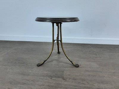 Lot 129 - OAK TOPPED TRIPOD TABLE