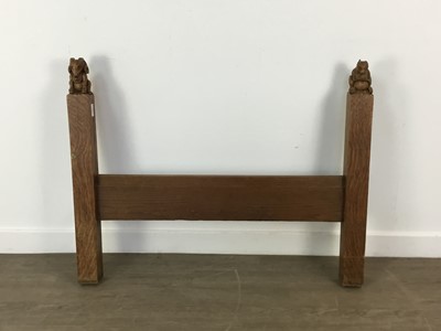 Lot 130 - PAIR OF OAK SINGLE BEDSTEADS