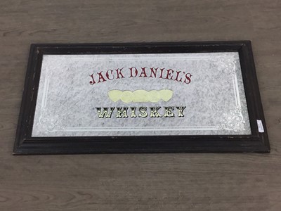 Lot 134 - JACK DANIELS WHISKEY, PUB MIRROR