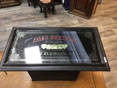 Lot 134 - JACK DANIELS WHISKEY, PUB MIRROR
