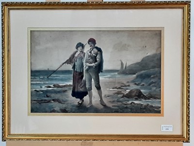 Lot 299 - VICTORIAN WATERCOLOUR