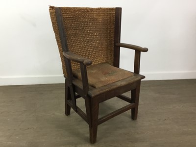 Lot 181 - CHILD'S ORKNEY CROFTER’S CHAIR