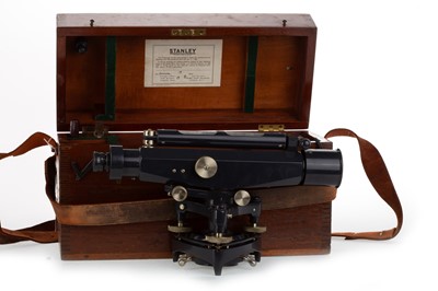 Lot 992 - STANLEY & CO. SURVEYOR'S 'DUMPY' LEVEL AND TRIPOD