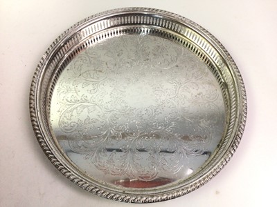 Lot 507 - GROUP OF SILVER PLATE