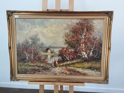 Lot 571 - RURAL SCENE