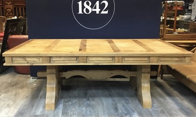 Lot 318 - PINE DINING TABLE