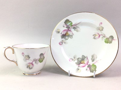 Lot 626 - CROWN STAFFORDSHIRE PART TEA SET