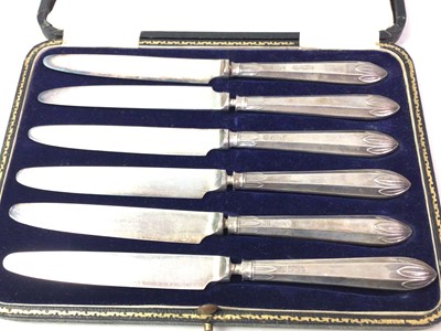 Lot 627 - GROUP OF SILVER FLATWARE