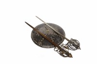 Lot 951 - TWO SCOTTISH ROYAL HIGHLANDERS' SWORDS AND A...