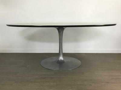 Lot 501 - MAURICE BURKE FOR ARKANA, ROSEWOOD 'TULIP' DINING TABLE