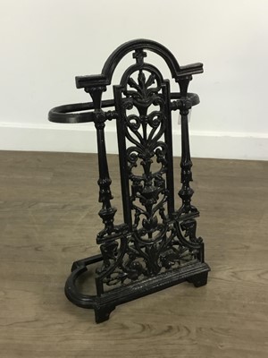 Lot 623 - CAST IRON UMBRELLA STAND