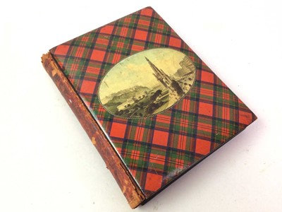 Lot 691 - TARTAN WARE BOOK