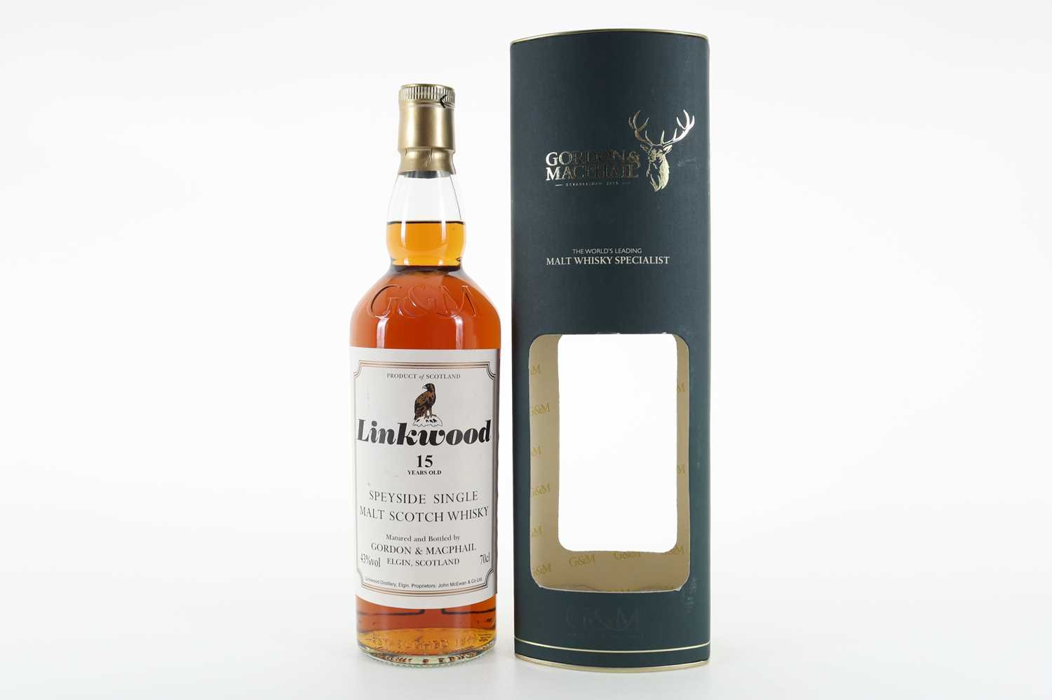 Lot 13 - LINKWOOD 15 YEAR OLD GORDON & MACPHAIL