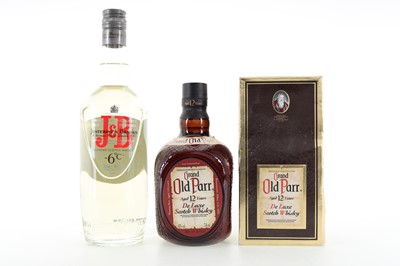 Lot 61 - J&B -6°C AND OLD PARR 12 YEAR OLD 75CL