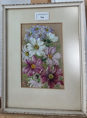 Lot 704 - SEVEN BOTANICAL STUDIES BY DAISY ANDERSON