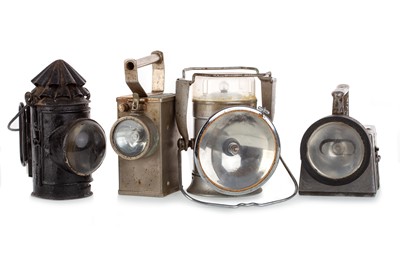 Lot 1280 - GROUP OF LANTERNS/LAMPS