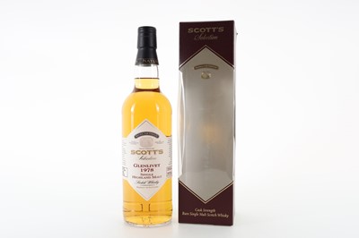 Lot 24 - GLENLIVET 1978 SCOTT'S SELECTION