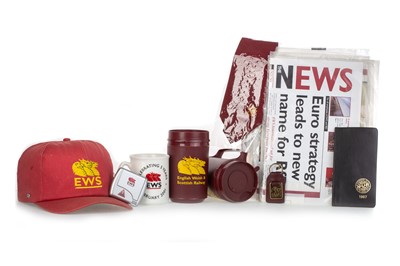 Lot 598 - LARGE GROUP OF ENGLISH, WELSH & SCOTTISH RAILWAY (EWS) EMPLOYEE MERCHANDISE