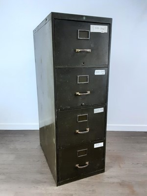 Lot 738 - LIBRARY BUREAU FOUR DRAWER FILING CABINET